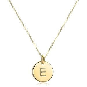 E initial necklace